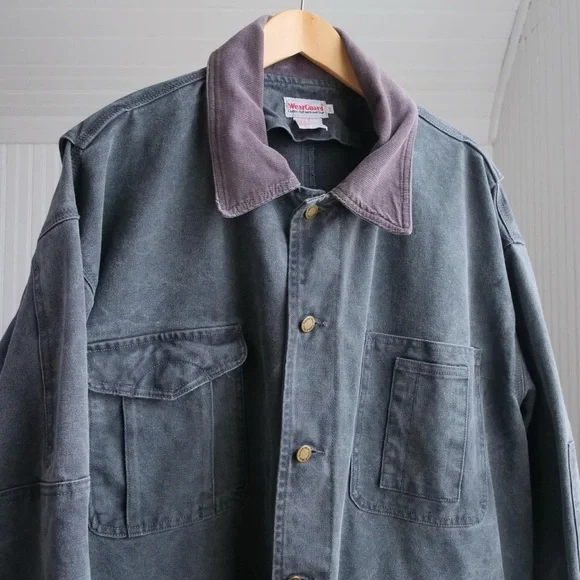 SOLD ✨ please do not purchase ✨Vintage denim chore/barn coat - Picture 2 of 7